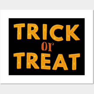 trick or treat Posters and Art